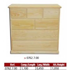 Chest of drawers 2+2+3